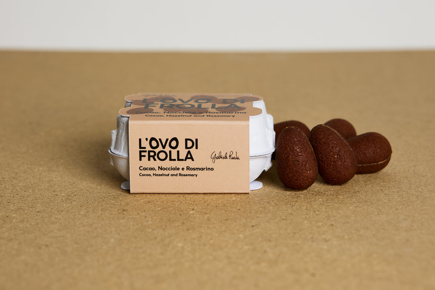 L'OVO di Frolla - Cacao, Nocciola e Rosmarino