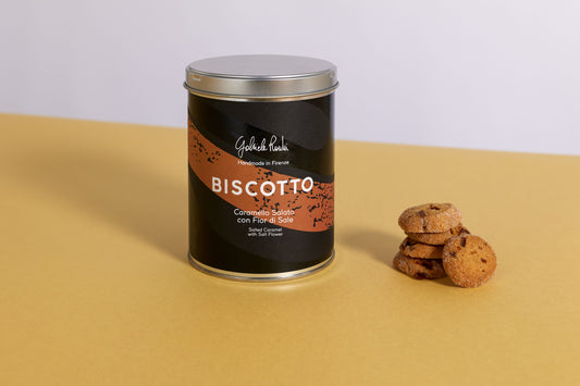 Biscotto Caramello Salato con Soffi di Sale