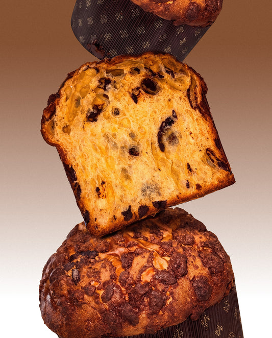 Three Chocolate Panettone