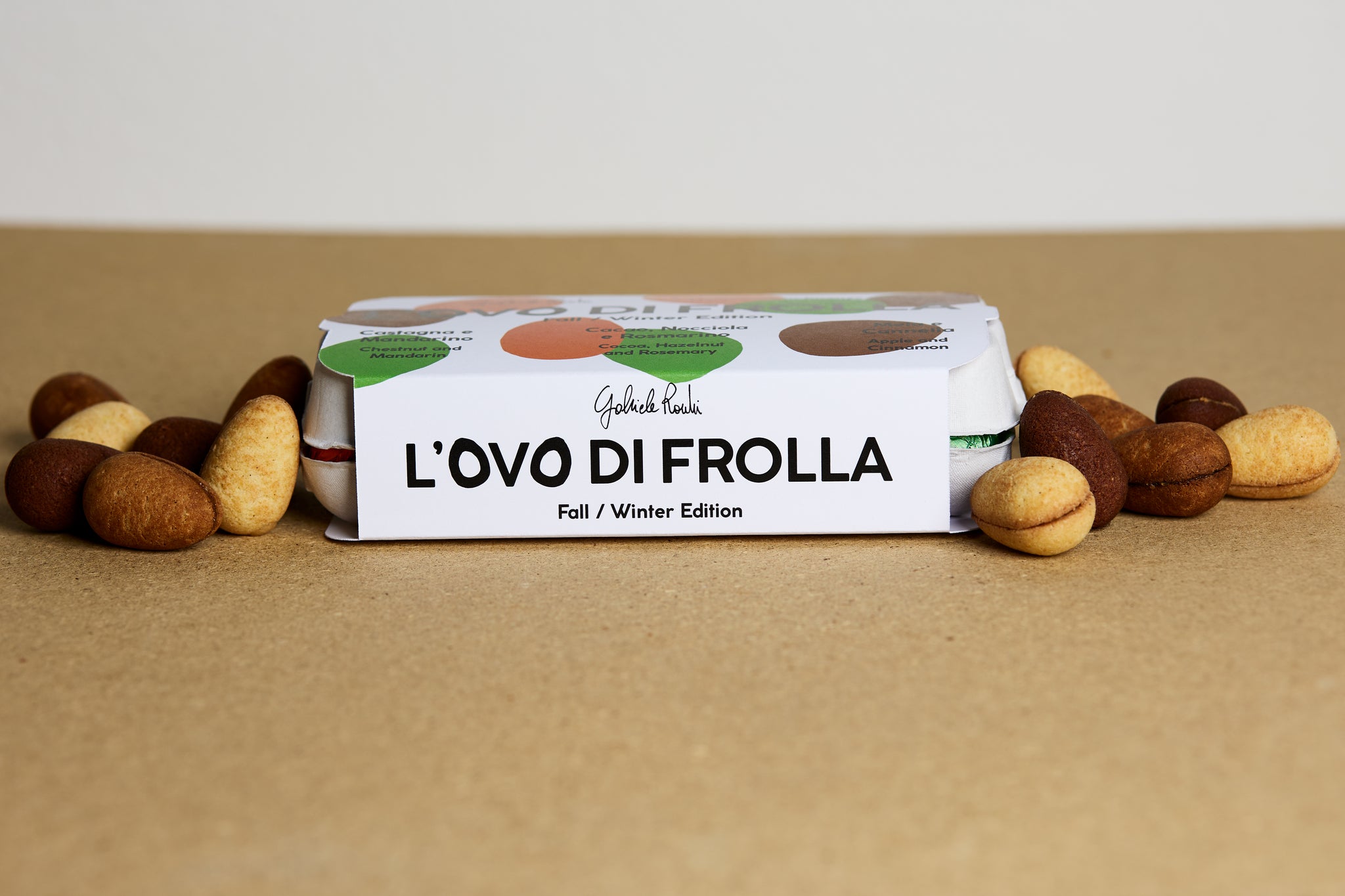 L'OVO di Frolla Fall / Winter - 18 pezzi (180g) Biscotti Gabriele Rocchi
