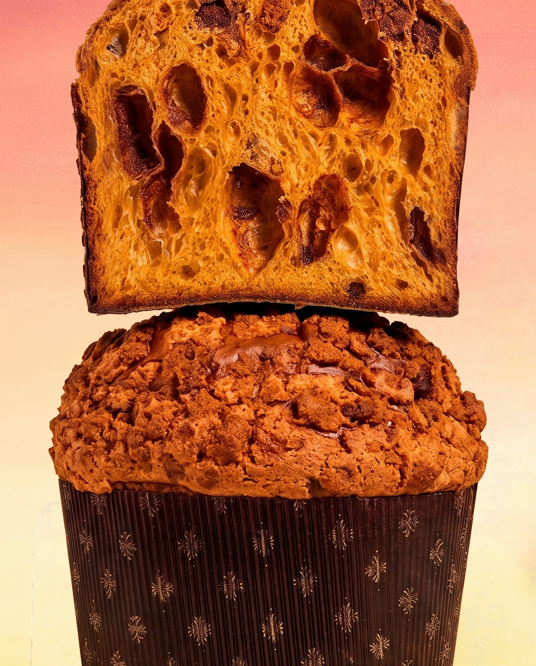 Salted Caramel Panettone