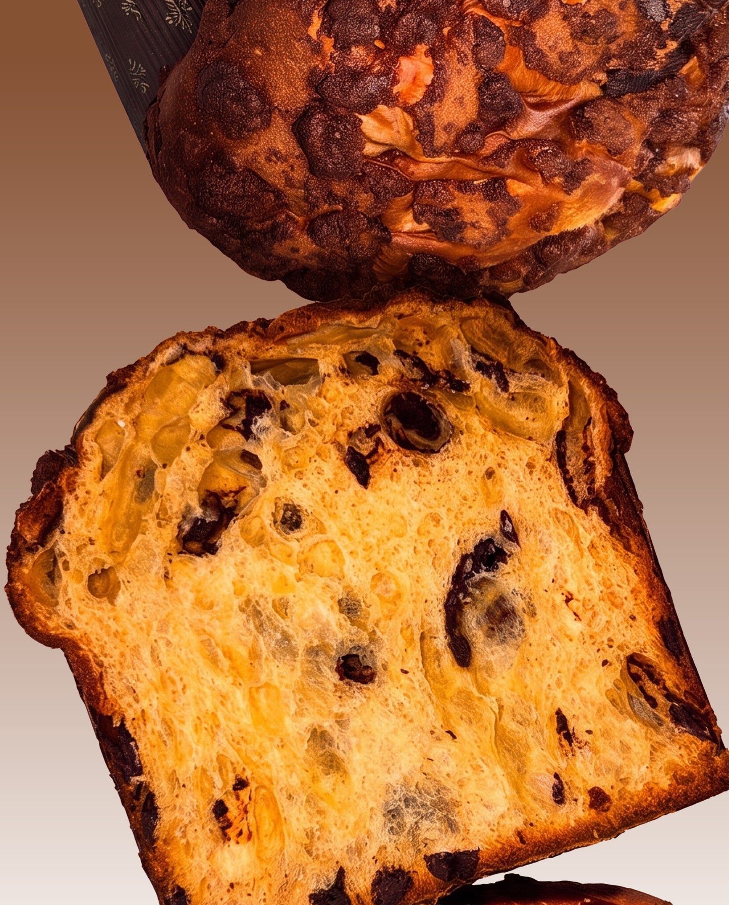 Three Chocolate Panettone