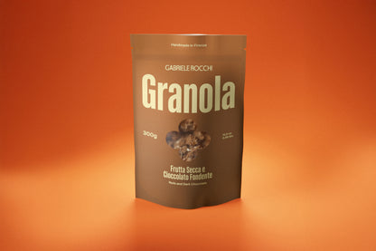 Granola con Frutta Secca e Cioccolato Fondente
