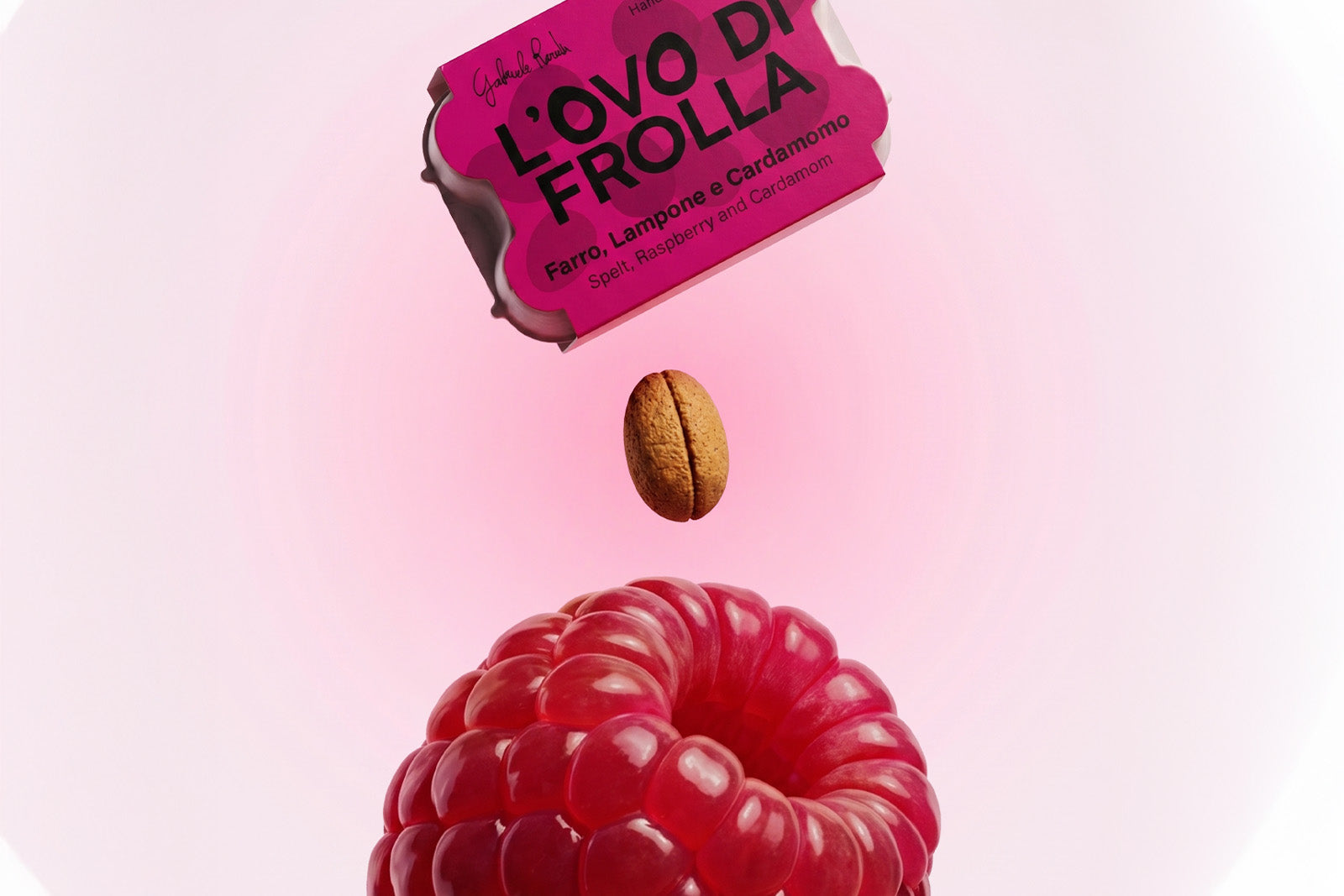 L'OVO di Frolla - Farro, Lampone e Cardamomo